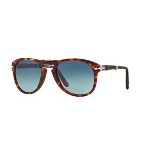 Persol® Havana Brown/Polarized™ Crystal Blue Gradient Sunglasses