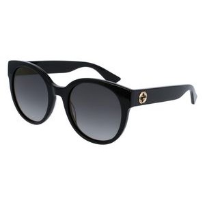 Gucci® Women's Black Oval Sunglasses