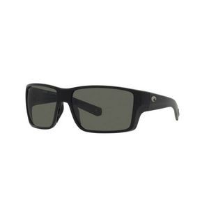 Costa Del Mar® Reefton Pro Matte Black/Gray Mirror Polarized Sunglasses