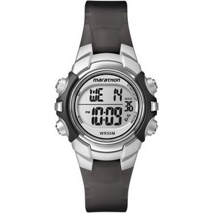 Timex Women's Black/Silver Marathon Watch