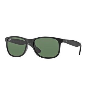 Ray-Ban® Black/Green Classic Andy Sunglasses