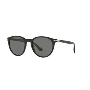 Persol® Black/Polarized™ Green Sunglasses
