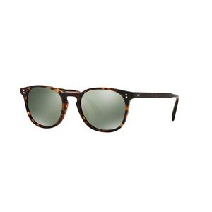 Oliver Peoples® Finley Esq. Sun Semi Matte Sable Tortoise/Gold-Tone Polarized™ Vfx Sunglasses
