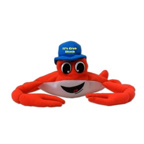 Custom Plush Calvert Crab w/ Imprinted Hat