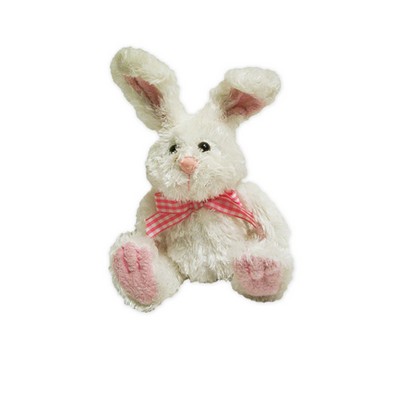 Custom Plush Pink Accent Bunny