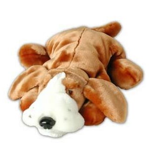 Custom Plush Lazy Brown Dog