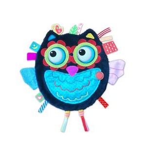Custom Plush Owl Tag Blanket