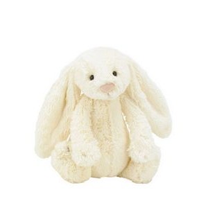 Custom Plush White Rabbit