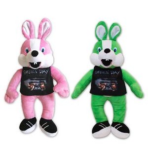 Custom Plush Rock and Roll Rabbits