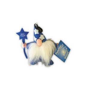 Custom Plush Mini Wizard Mascot w/ Hang Tag