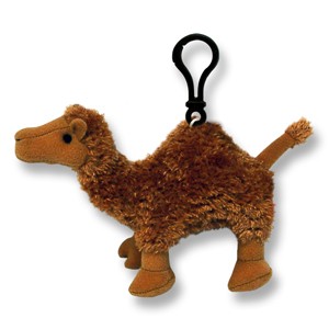 Custom Plush Mini Camel with Keychain/ Clip Attachment
