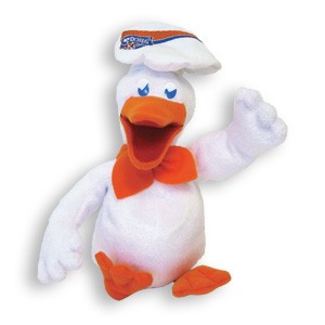 Custom Plush Drake Duck w/ Imprinted Chef Hat