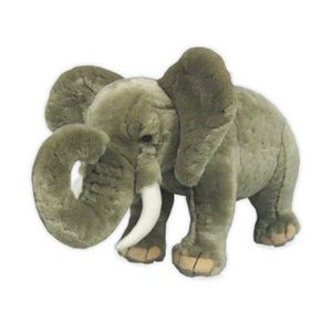Custom Plush Elephant w/ Tusks