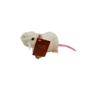 Custom Plush Mouse w/ Pink Accents & Hang Tag