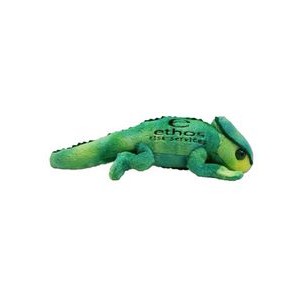 Custom Plush Green Tie-Dye Chameleon