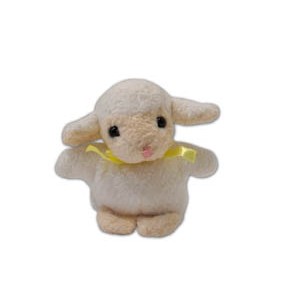 Custom Plush Mini Lamb w/ Ribbon
