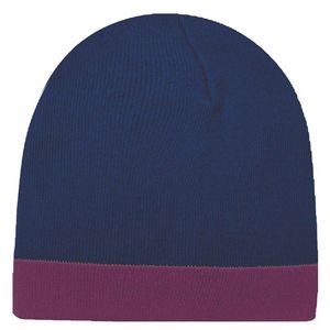 OTTO Acrylic Knit 8" Reversible Beanie with 1 1/2" Trim