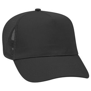 OTTO Promo Cotton Blend Twill 5 Panel Pro Style Mesh Back Trucker Hat