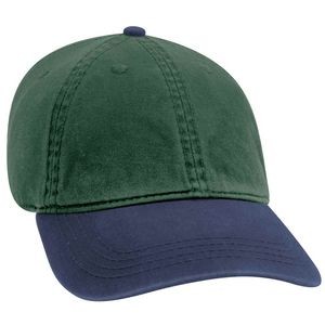 OTTO Garment Washed Superior Cotton twill 6 Panel Low Profile Dad Hat