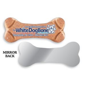 Dog Bone Shape Nail File w/ Mirror Back (3 3/8