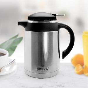 1-Liter Double Wall Stainless Steel Carafe