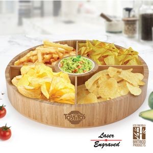 Large Gourmet Bamboo Serving Tray
