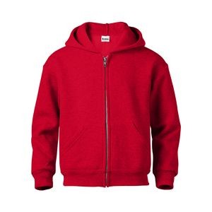 Soffe® Juvenile Classic Zip Hooded Sweatshirt