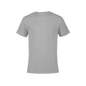 Delta Magnum Weight Adult Short Sleeve Pocket Tee Shirt