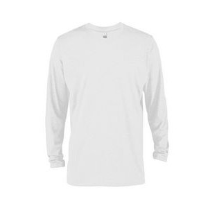Delta Platinum Adult CVC Long Sleeve Tee Shirt