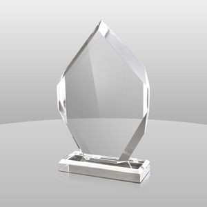 Clear Victory Award (9"x5 1/2"x2")