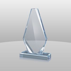 Blue Acrylic Pinnacle Award I (8 1/4