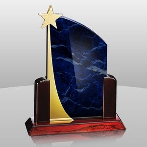 Blue Rising Star Award (11"x9"x3")