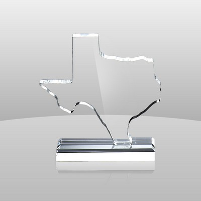 Texas Shape Award (5 1/2"x5"x2")