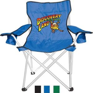 Camping/Folding Chair with Dual Cup Holder