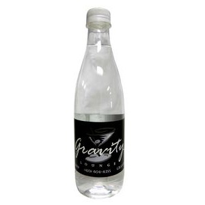 16.9 Oz. Custom Labeled Tall Designer Bottled Spring Water