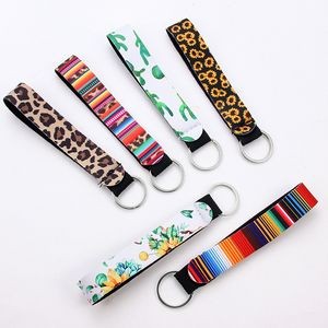 Sublimated Neoprene Fob With Keyring