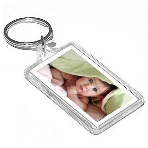 Acrylic Keychain (up to 4 sq" 2 sides)