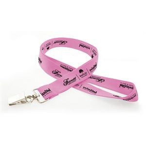 Pink Breast Cancer Awareness Lanyard - Rush Service