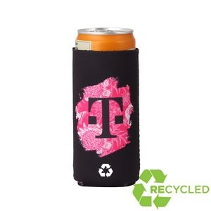 Slim Recycled Neoprene Can Cooler - Full Color