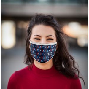 Vote-Message 2 Ply Sublimated Face Mask
