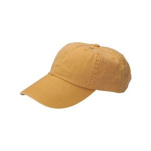 Washed Pigment Dyed Washed Cotton Twill Cap