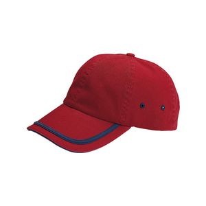 Unstructured Normal Dyed Cotton Twill Cap w/ Sweatband