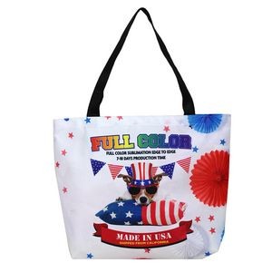 TERRA Made In USA PET Full Color Sublimation Tote – Large TERRA Made In USA PET Full Color Sublimat