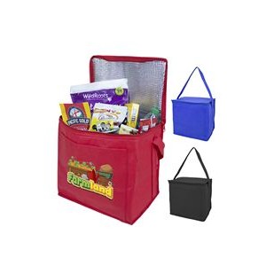 Hot/Cold Foil Lined Non-Woven Cooler Bag