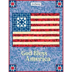 God Bless America Lined Journal