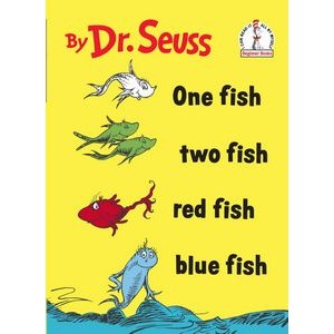 One Fish Two Fish Red Fish Blue Fish - 9780394900131