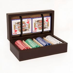 Chocolate Brown Poker set (Chocolate Brown)