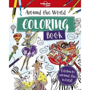 Lonely Planet Kids Around the World Coloring Book - 9781788681124