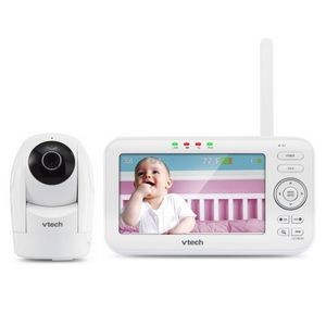 VM5262 5" Digital Video Baby Monitor with Pan & Tilt Camera - White