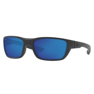 Whitetip Mens Polarized Sunglasses - Blackout/Blue Mirror, 58